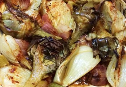 roasted artichoke, red onion and fennel